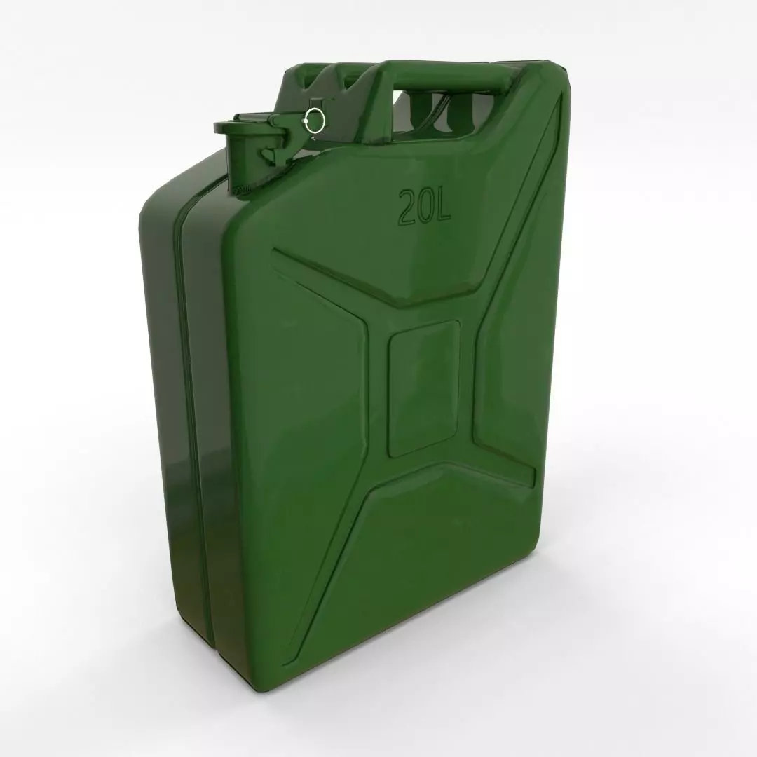 Jerry Can PBR Low-poly 3D model_0