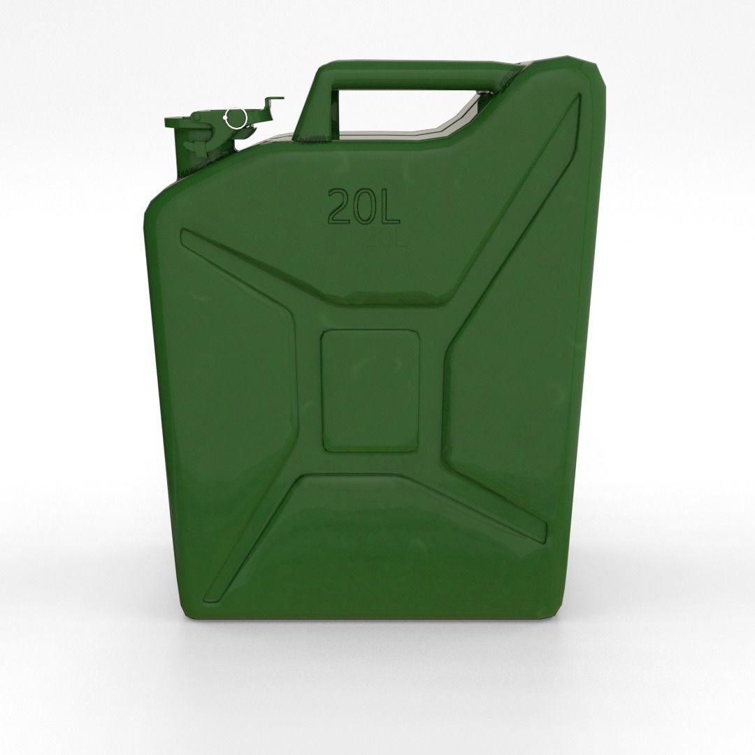 Jerry Can PBR Low-poly 3D model_1