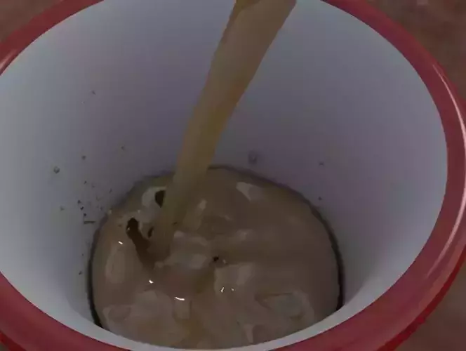 Nescafe coffee cup Free 3D model