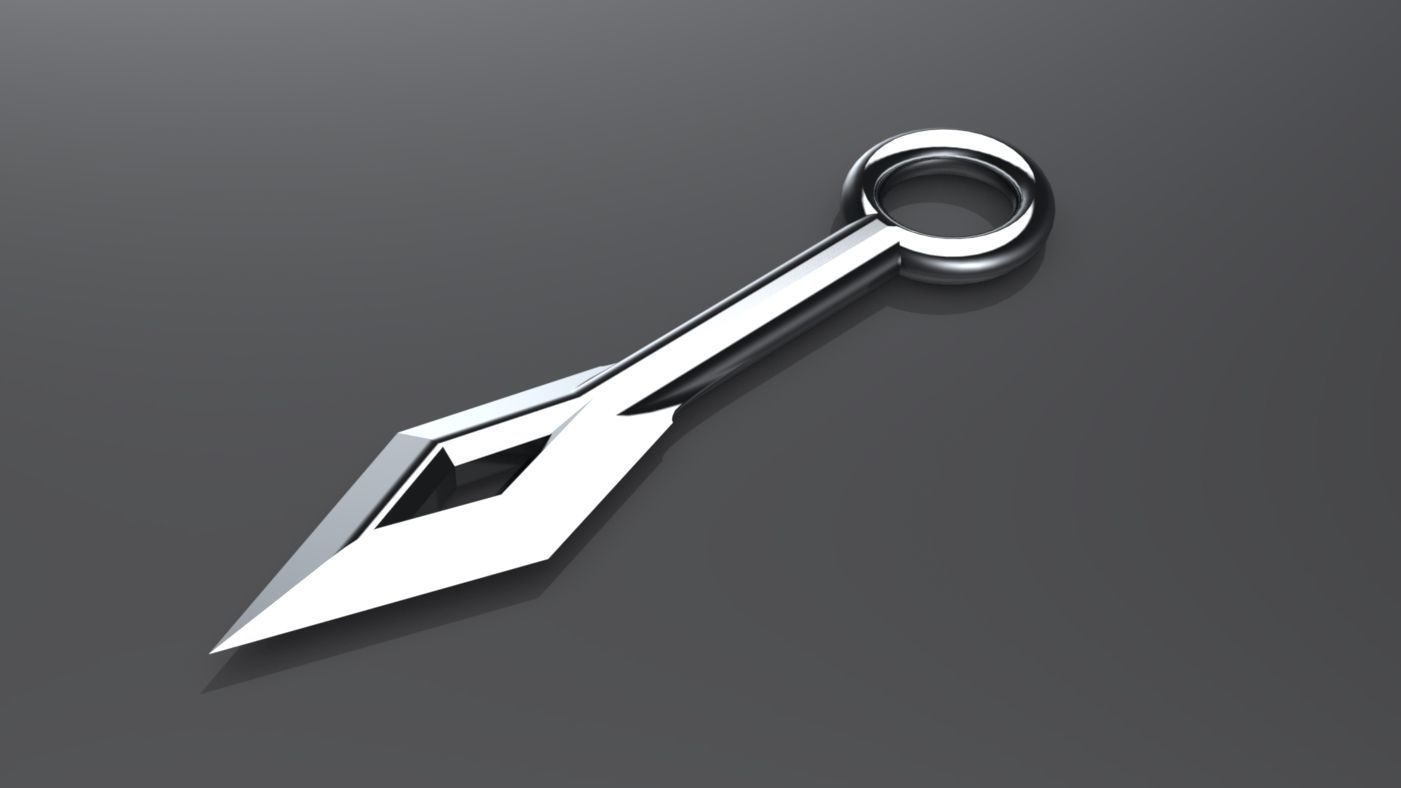 Blades set sword Low-poly 3D model_8