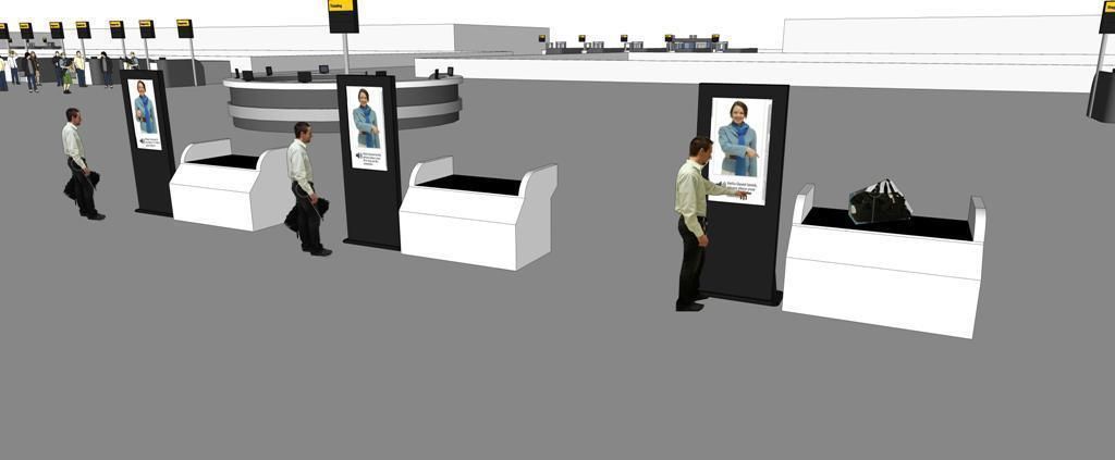 Digital signage Free 3D model_3