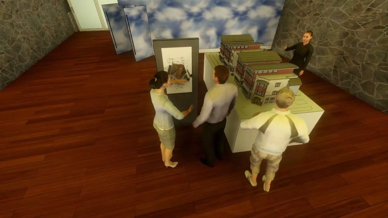 Digital signage Free 3D model_0