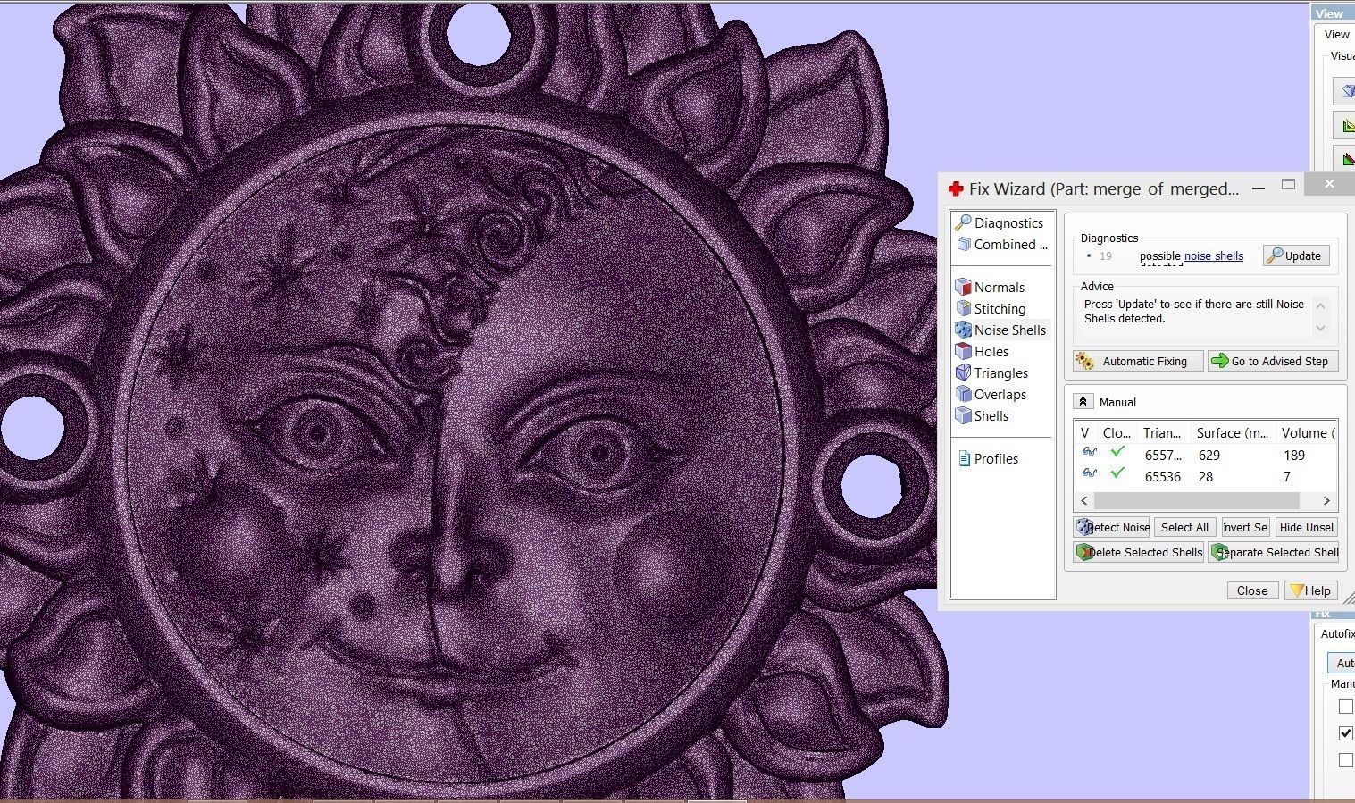 Sun and Moon 3D print model_4