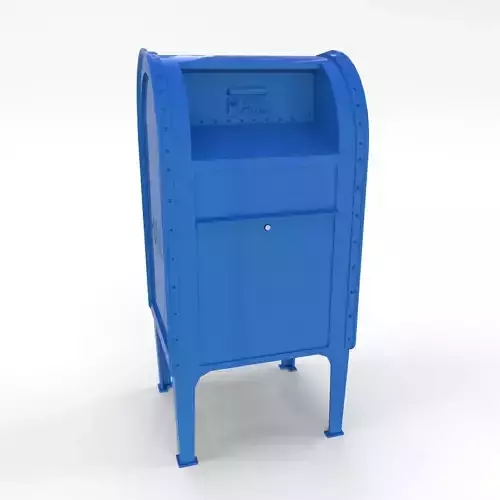 Mailbox Lowpoly PBR