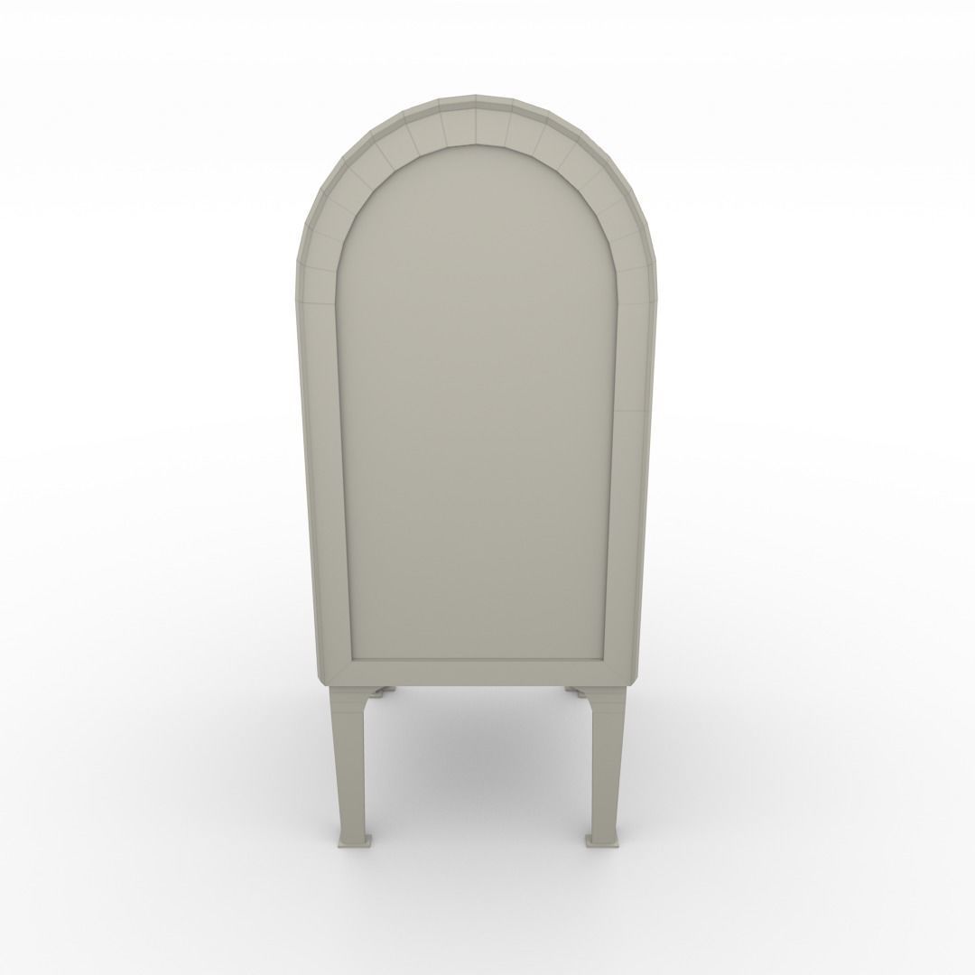 Mailbox Lowpoly Weathered PBR Low-poly 3D model_11