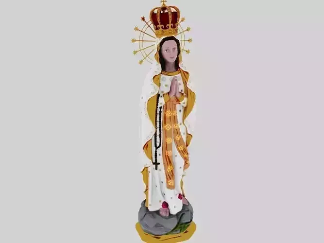 Virgin Mary 3d model 3D model
