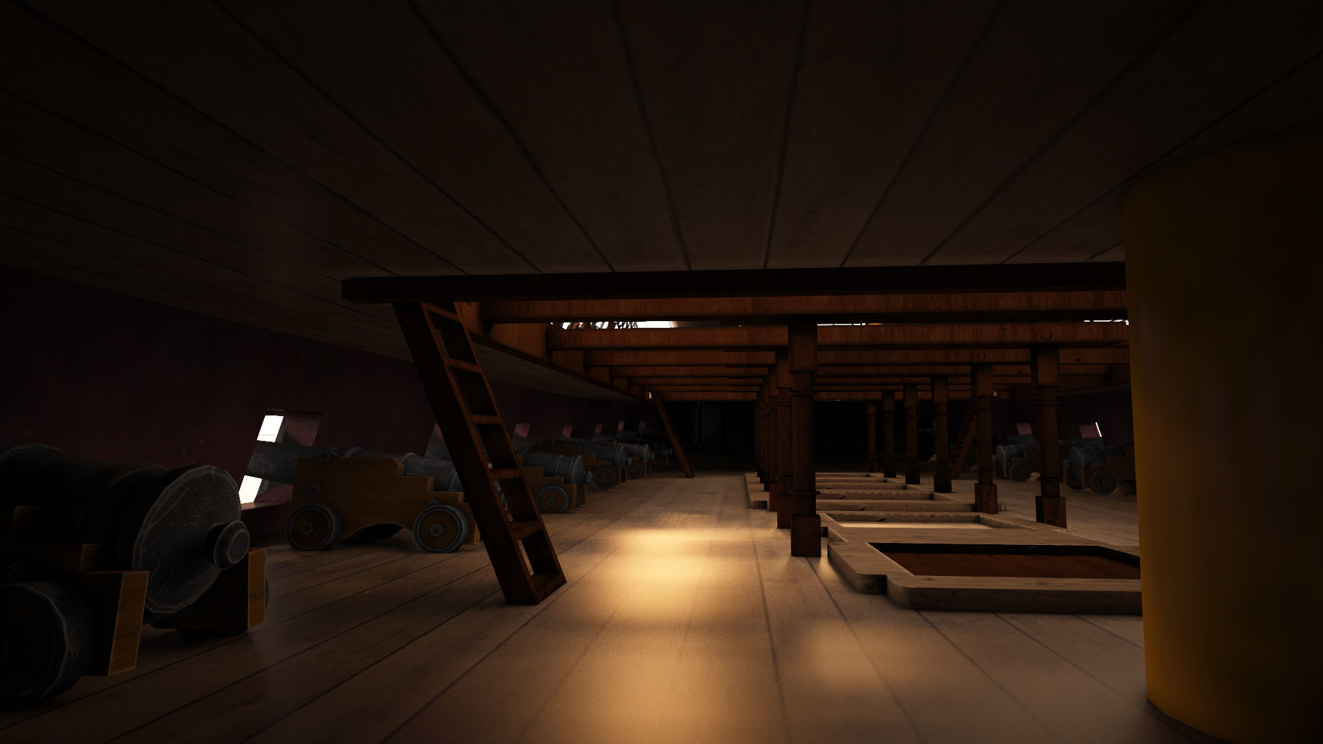 HMS VICTORY SHIP Low-poly 3D model_4