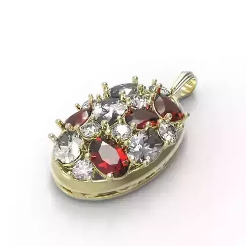 Pendant Ruby mountain