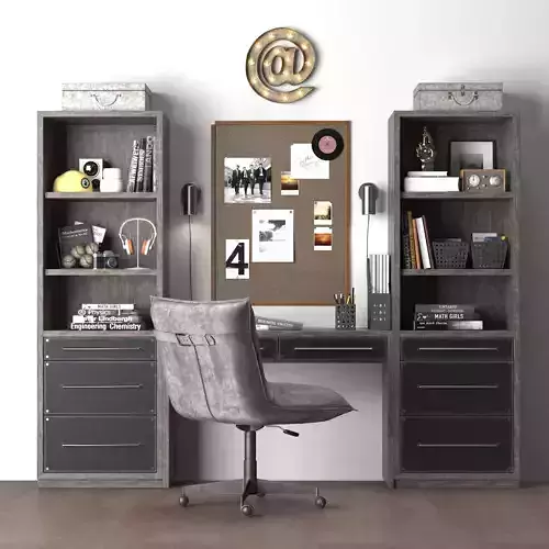 COLBIN STUDY WALL SET