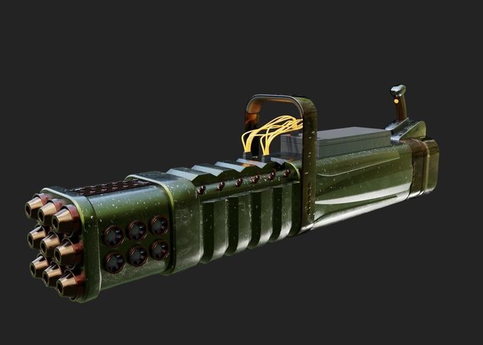 Laser Gun 3D model