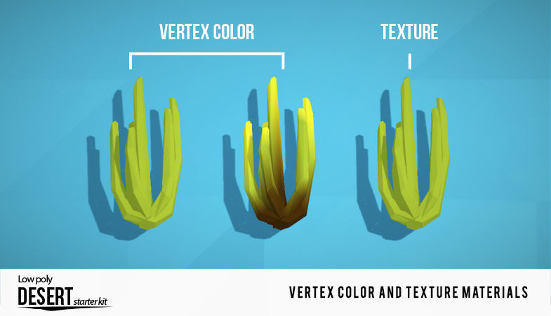 Lowpoly Desert Starter Kit Low-poly 3D model_7