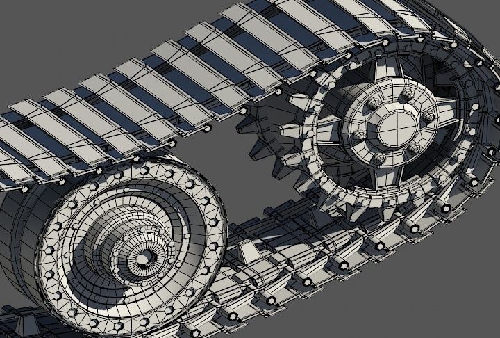 WWII Heavy Tank Elephant Free 3D model_2