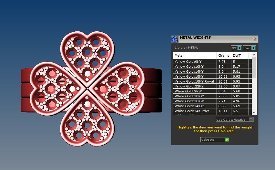 Stackable minimalist custom ring Stacking band Heart diamond 3D print model_5