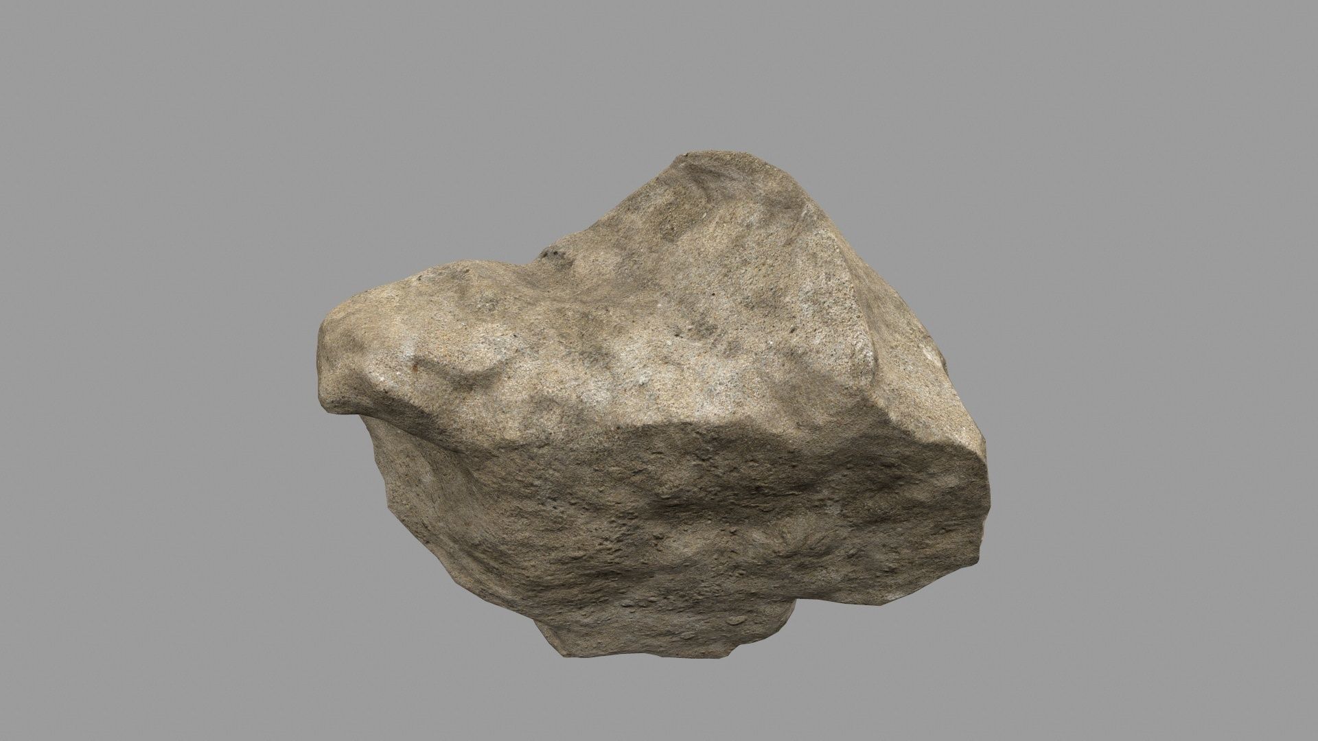 rocks rock Low-poly 3D model_13