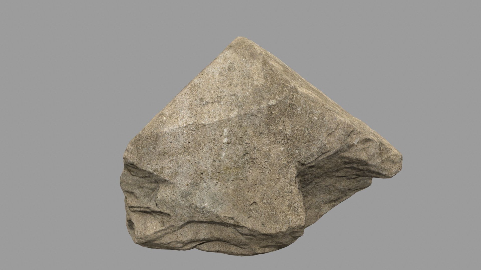 rocks rock Low-poly 3D model_5