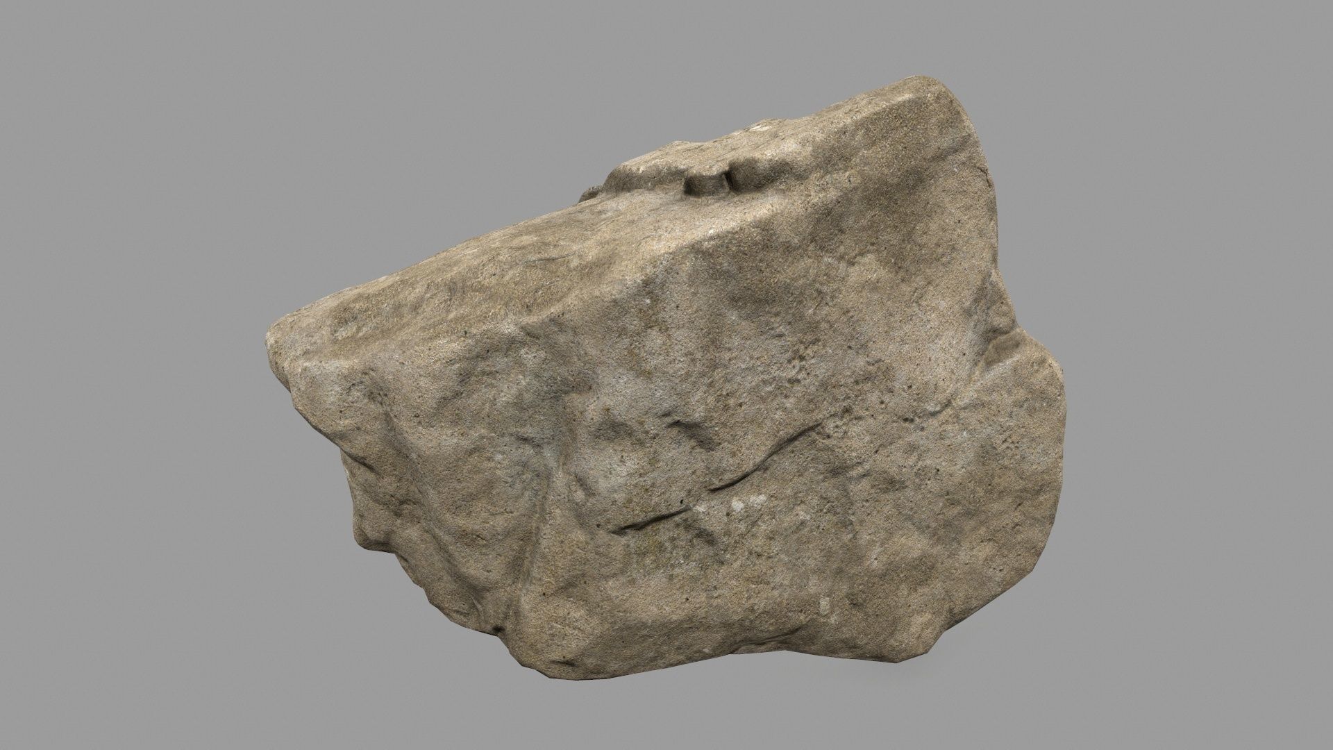 rocks rock Low-poly 3D model_24