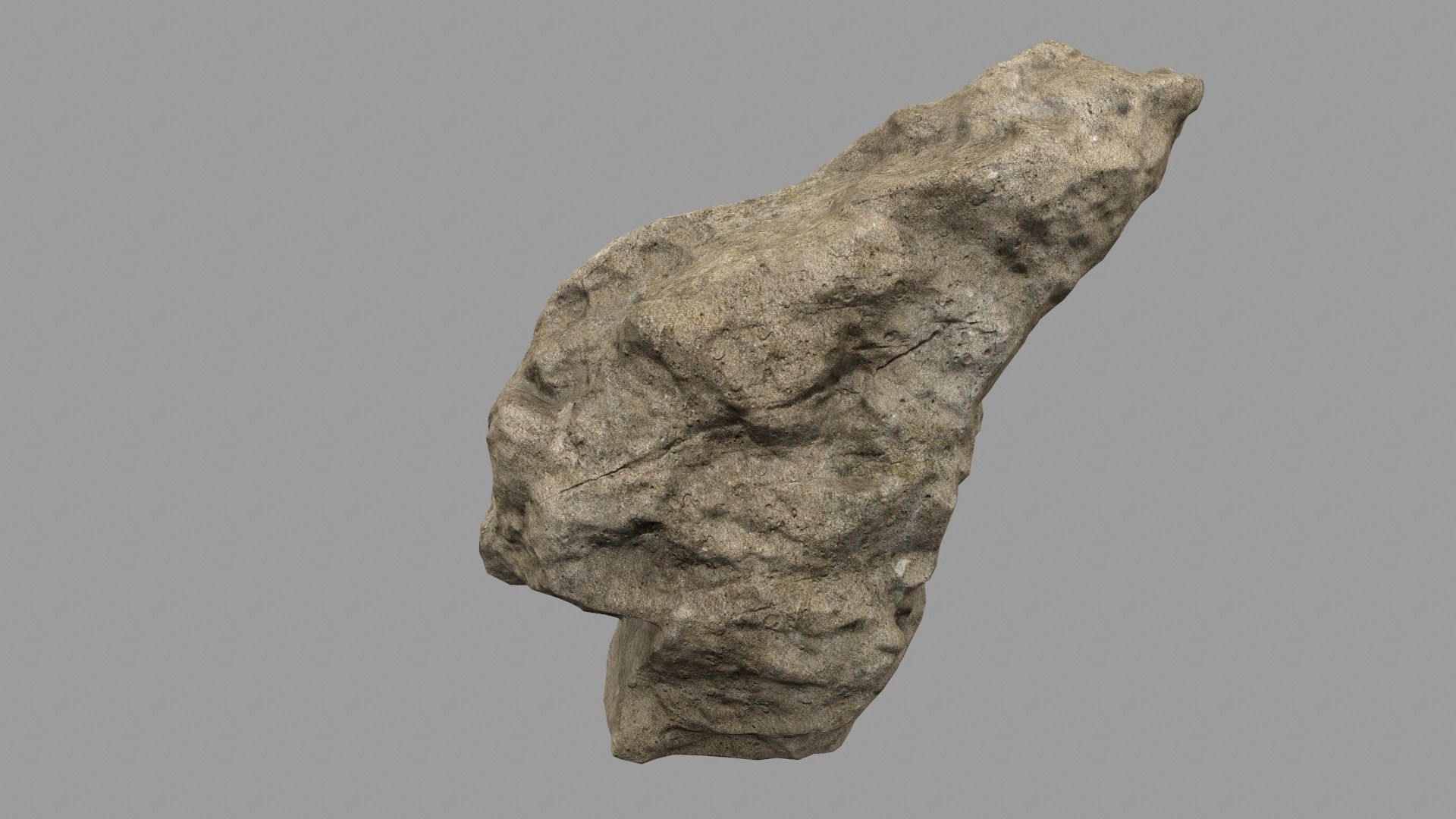 rocks rock Low-poly 3D model_12