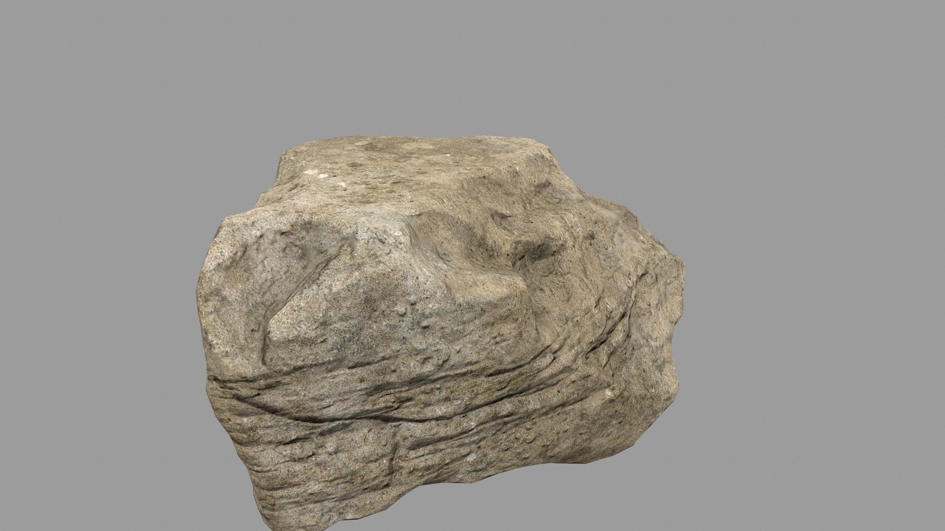 rocks rock Low-poly 3D model_11