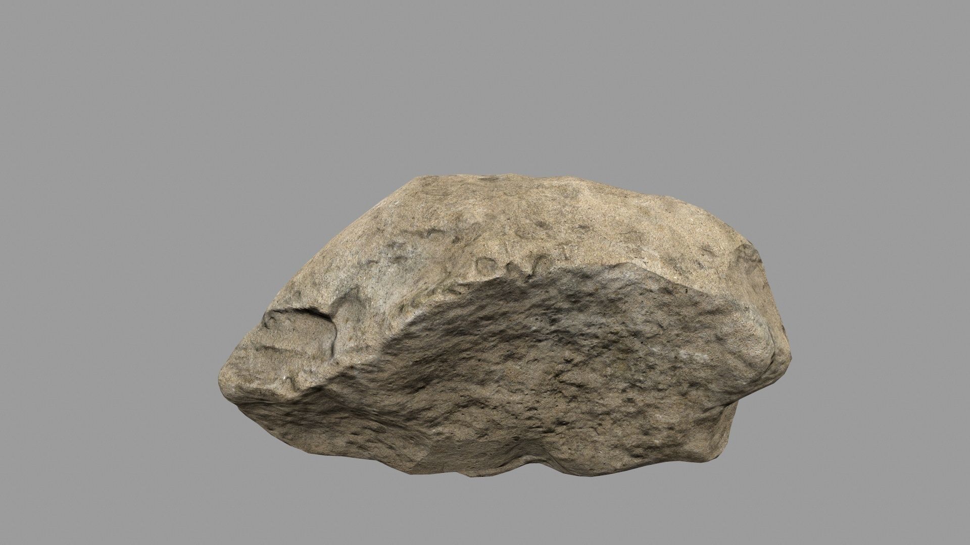 rocks rock Low-poly 3D model_27