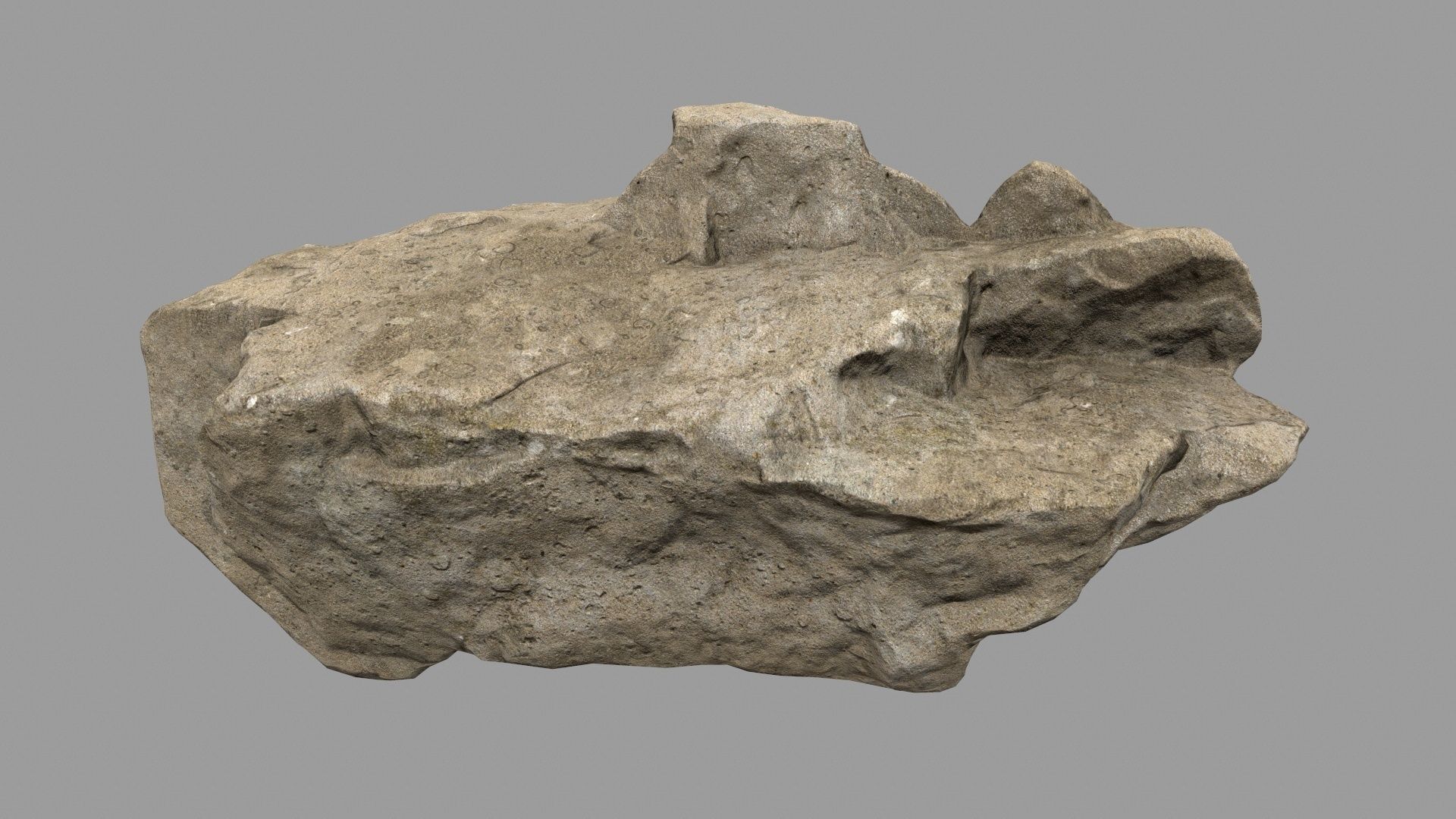 rocks rock Low-poly 3D model_22