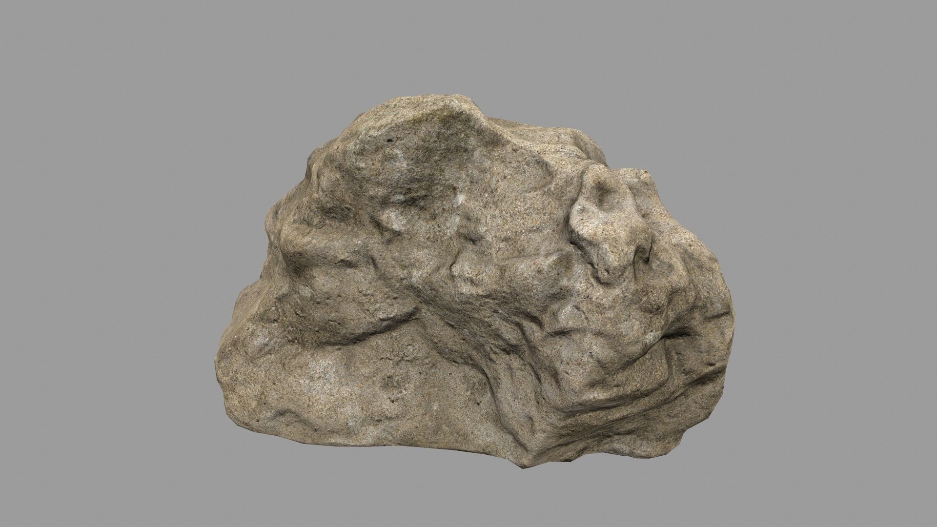 rocks rock Low-poly 3D model_10