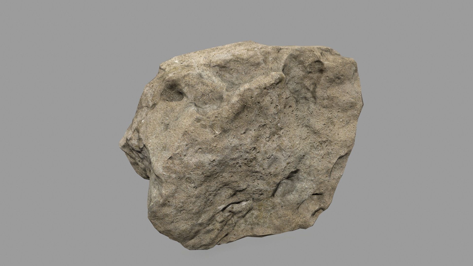 rocks rock Low-poly 3D model_25