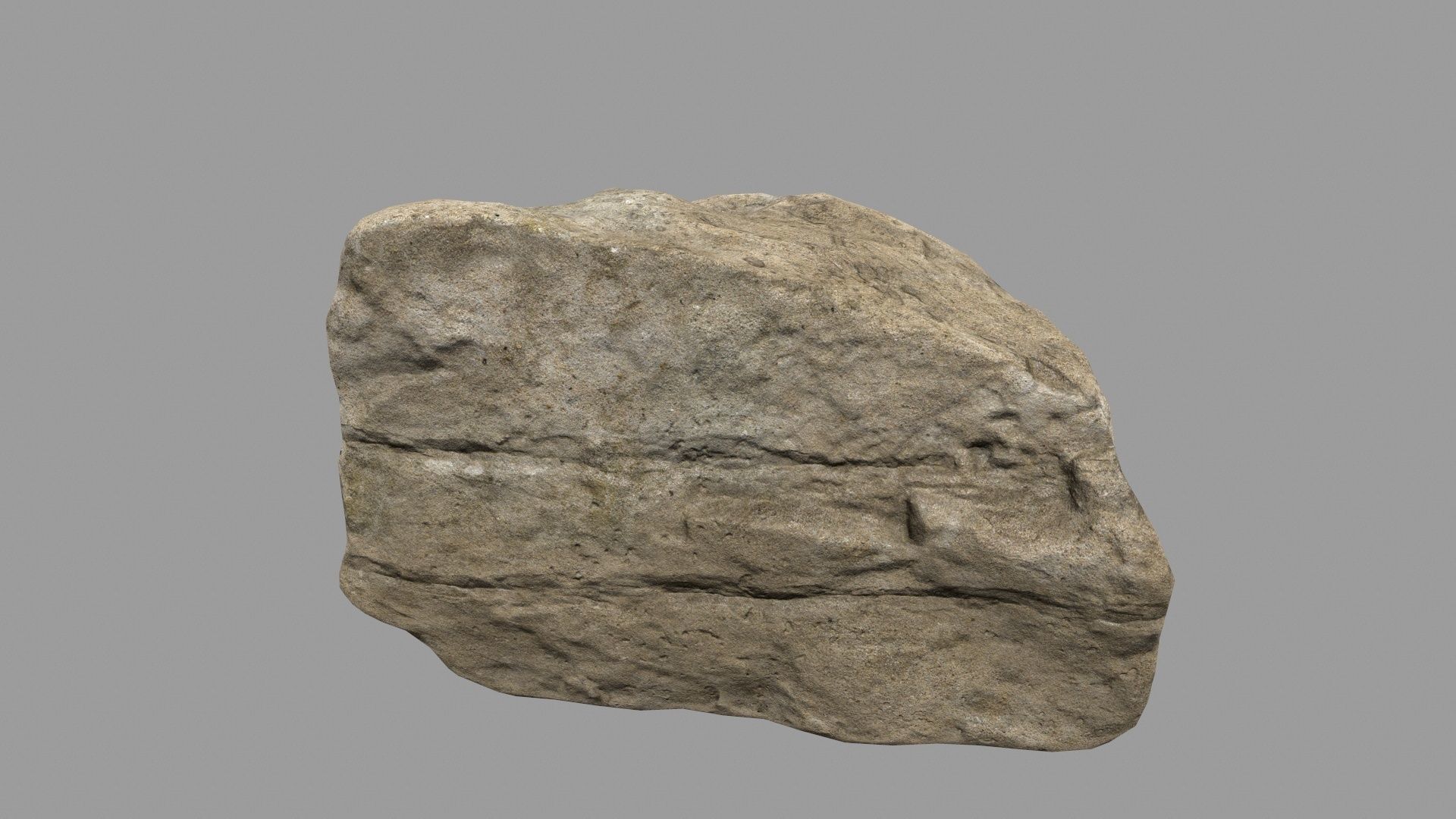 rocks rock Low-poly 3D model_16