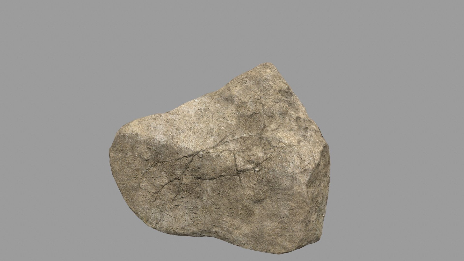 rocks rock Low-poly 3D model_26