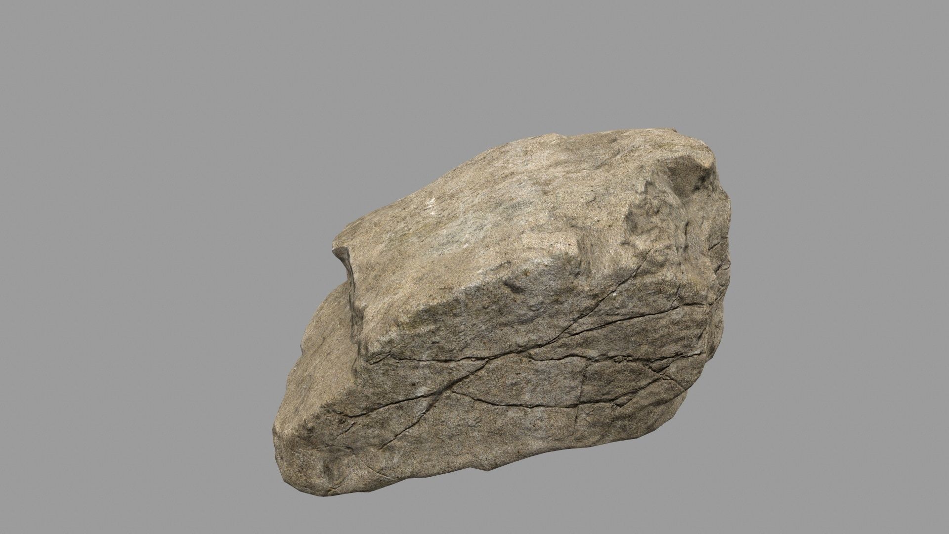 rocks rock Low-poly 3D model_15