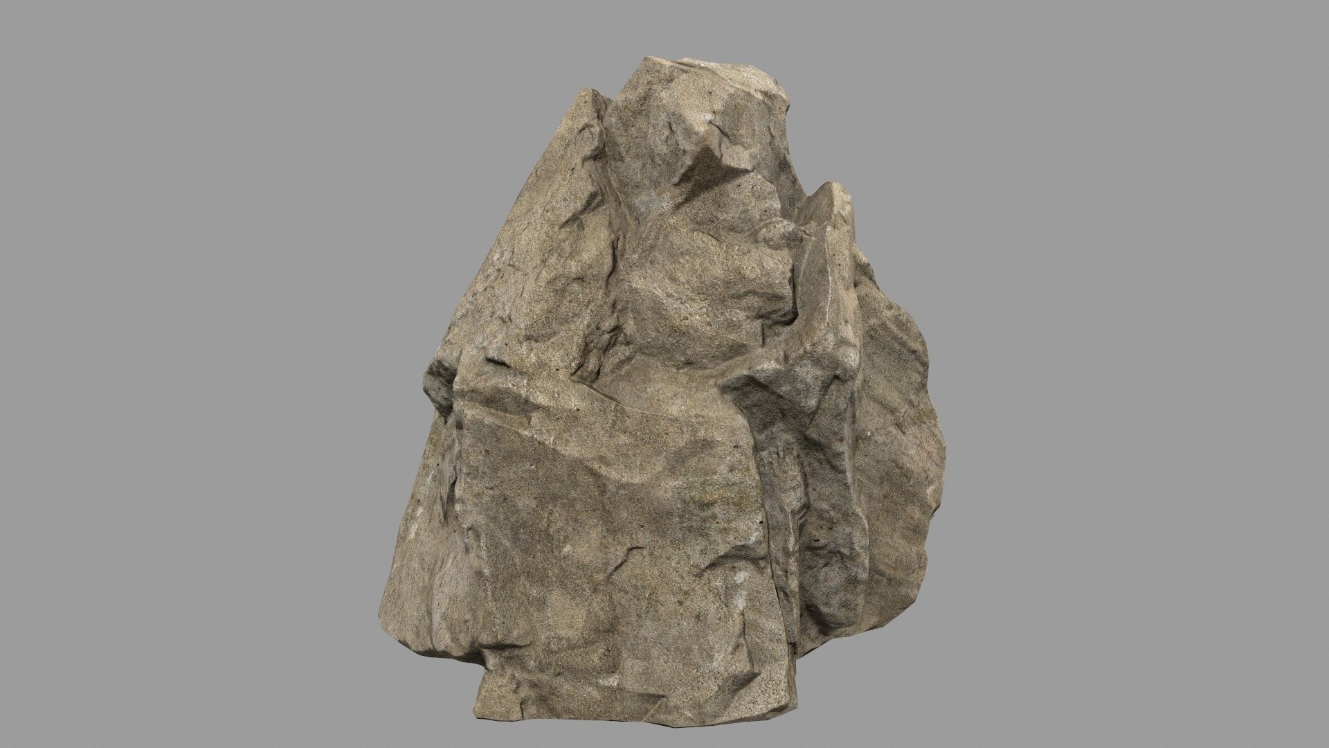 rocks rock Low-poly 3D model_19