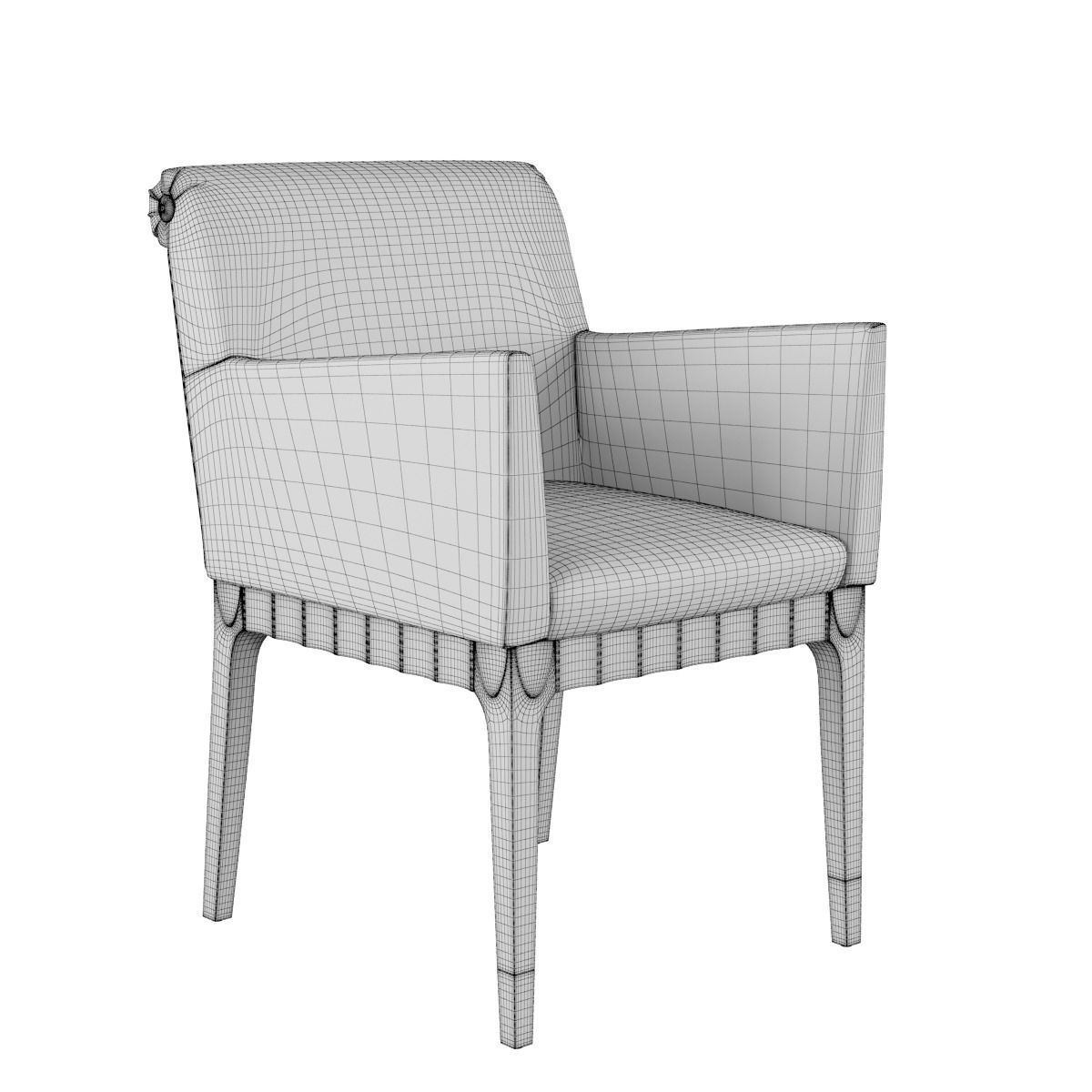 Giorgio Collection Absolute Armchair 3D model | CGTrader