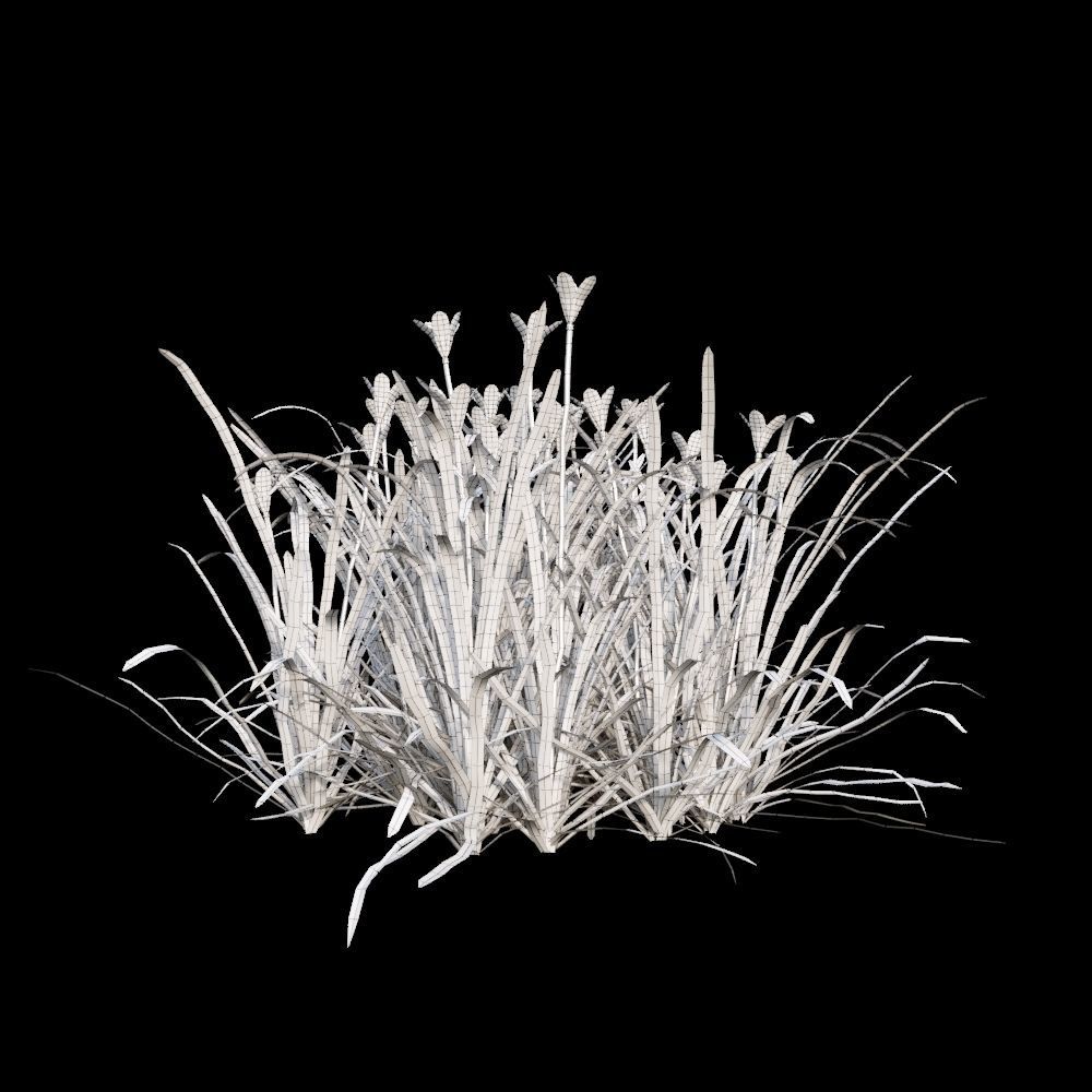 Australian Bush and Grass kit 1 3D model_22