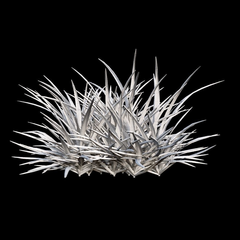 Australian Bush and Grass kit 1 3D model_2