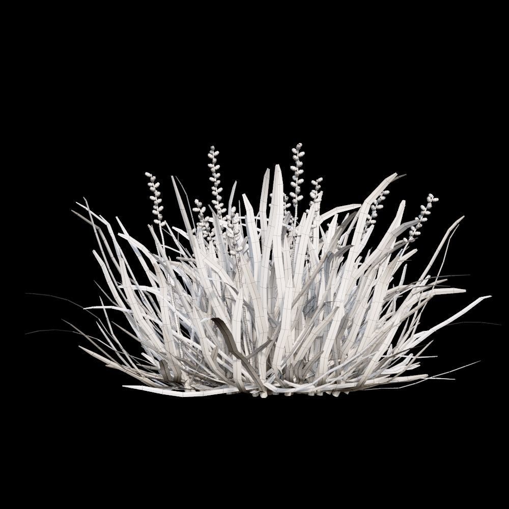 Australian Bush and Grass kit 1 3D model_14