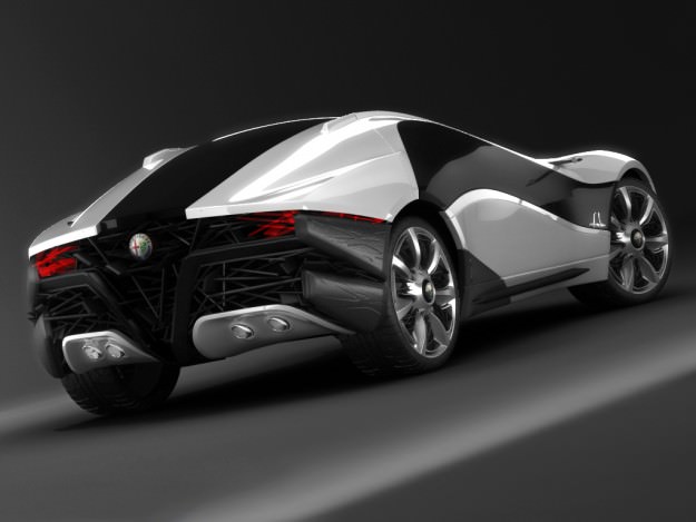 Alfa Romeo PANDION 3D model_2