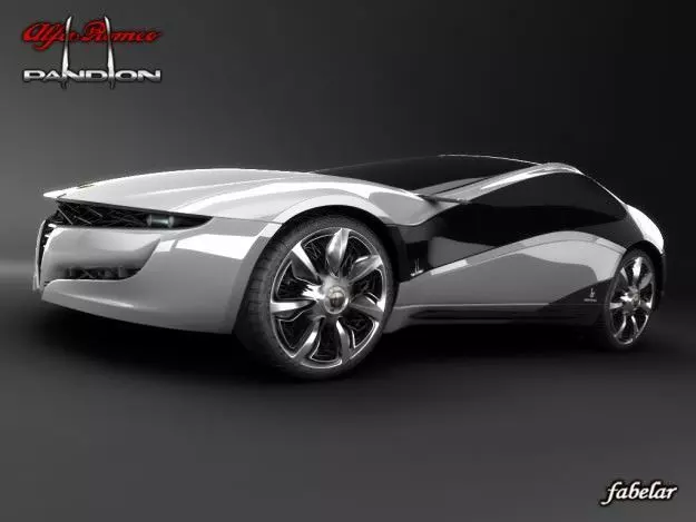 Alfa Romeo PANDION 3D model_0