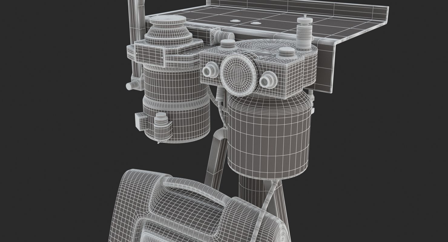 Medical Oxygen Tank 3D model_12