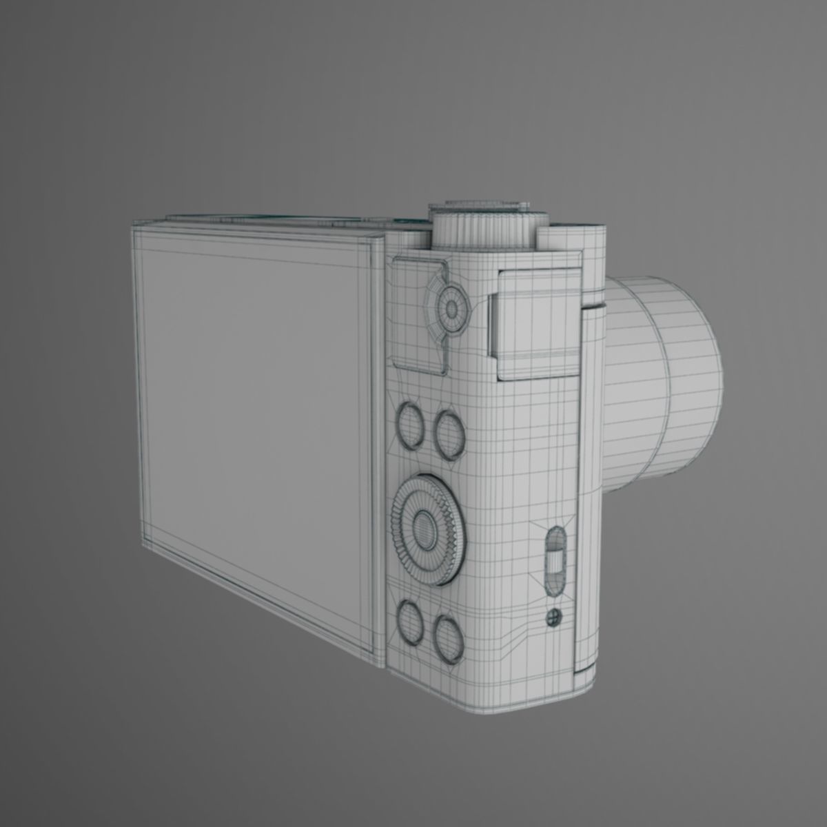 Sony Cyber shot HX99 3D model_13