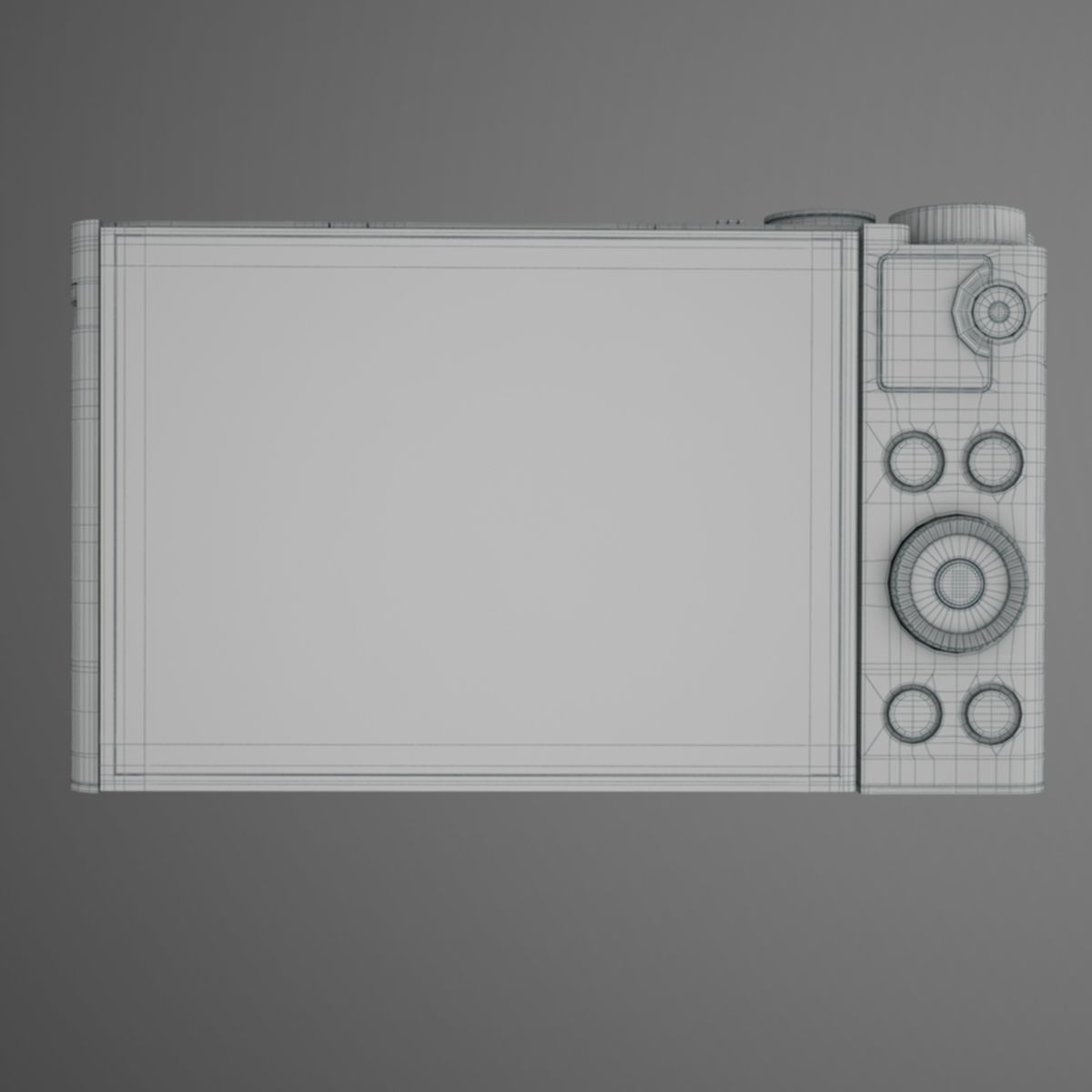 Sony Cyber shot HX99 3D model_15