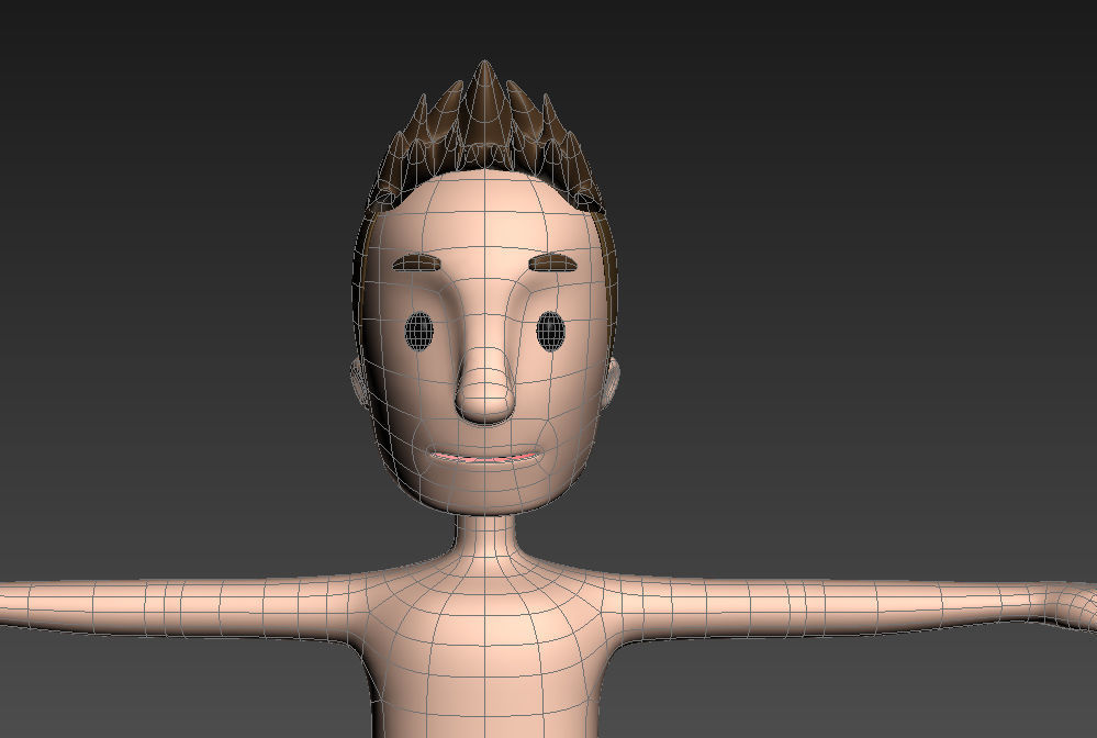 CartoonMan018 BeachMan 3D model_15