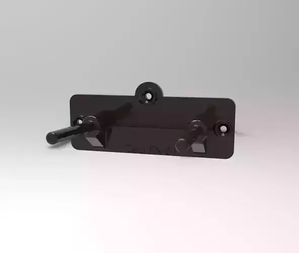 Zeta FX-61 Wall Mount Free 3D print model
