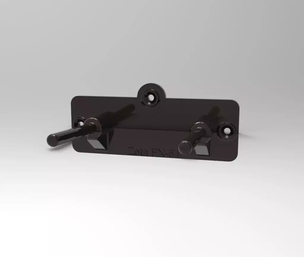Zeta FX-61 Wall Mount Free 3D print model