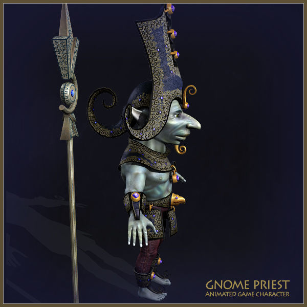 GNOMES ARMY Low-poly 3D model_15