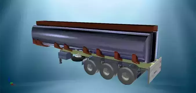 Chassis less TV Tank 54000 Litres