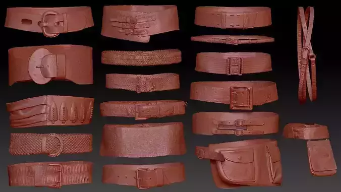 19 Waist Belt Collection 