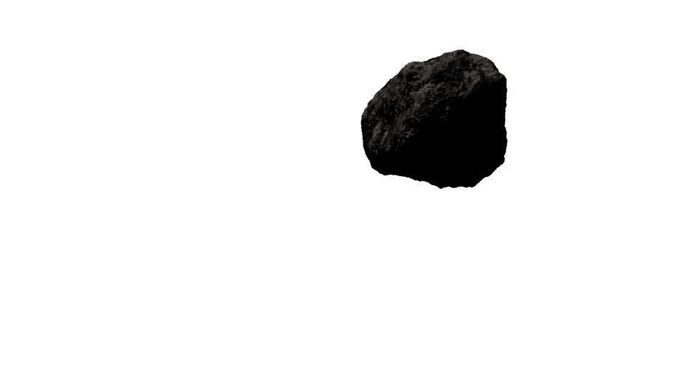 rock realistic Low-poly 3D model