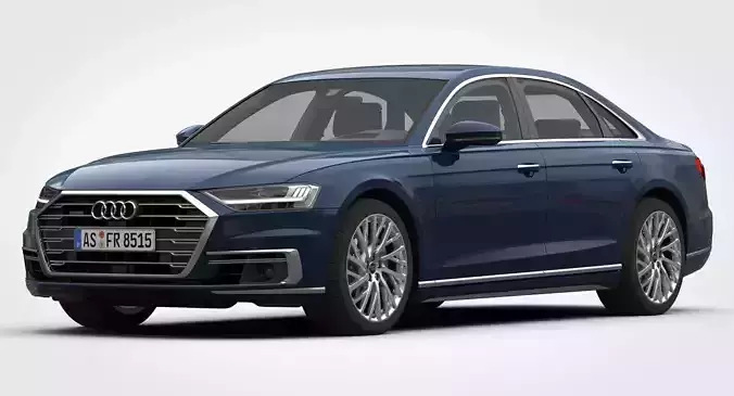 3D Audi A8 2018 3D model