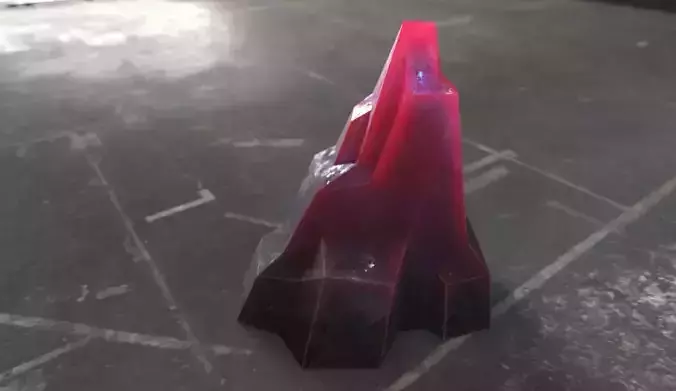 Crystal quartz mountain