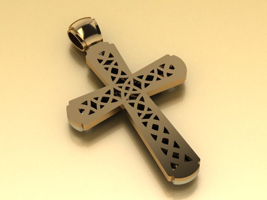 Cross  christian  3D print model_6