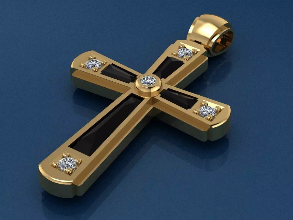 Cross  christian  3D print model_0